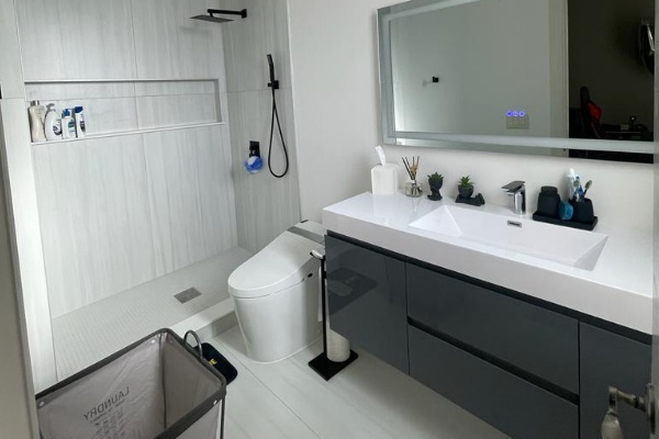 small bathroom remodel, modern bathroom remodel, bathroom remodel